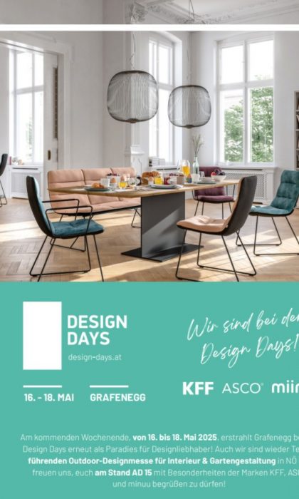 DESIGN DAYS Grafenegg 16. – 18. Mai 2025